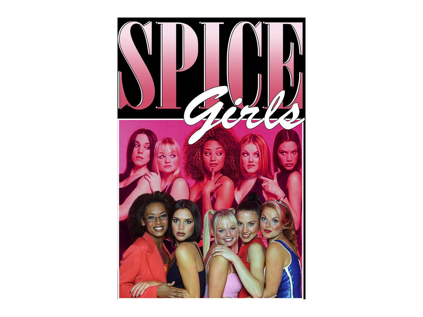 a magazine cover with a group of women