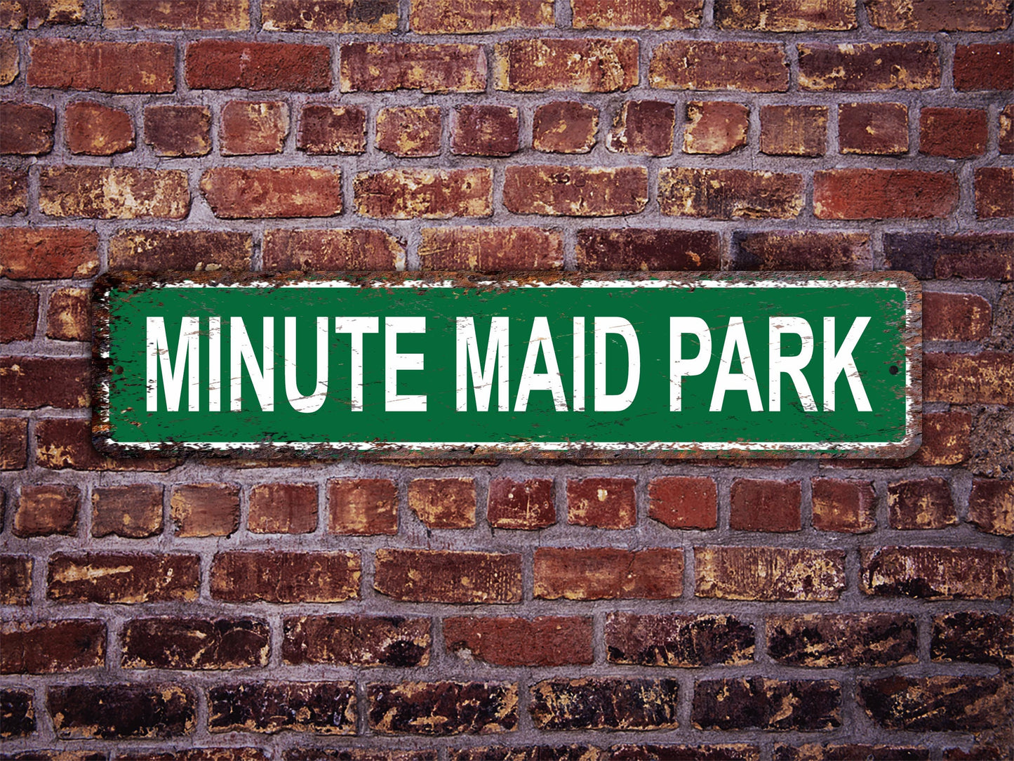 Minute Maid Park Street Sign Houston Astros Stadium Space City Baseball Road