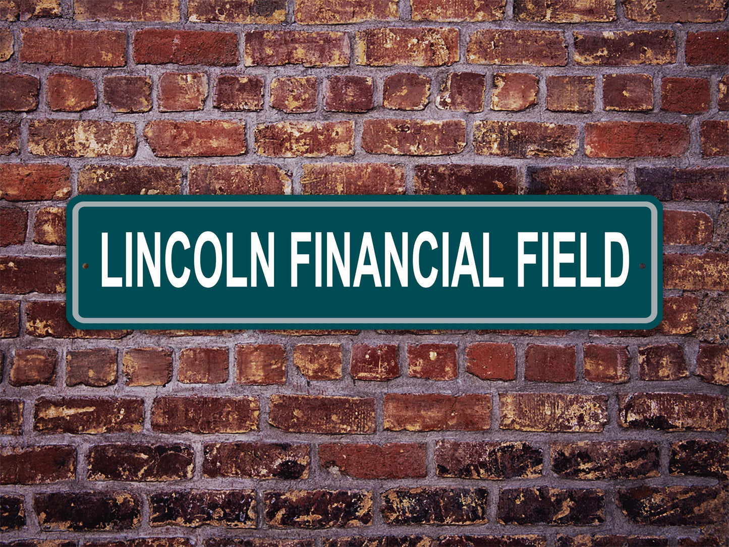 Lincoln Financial Field Street Sign Philadelphia Eagles Football