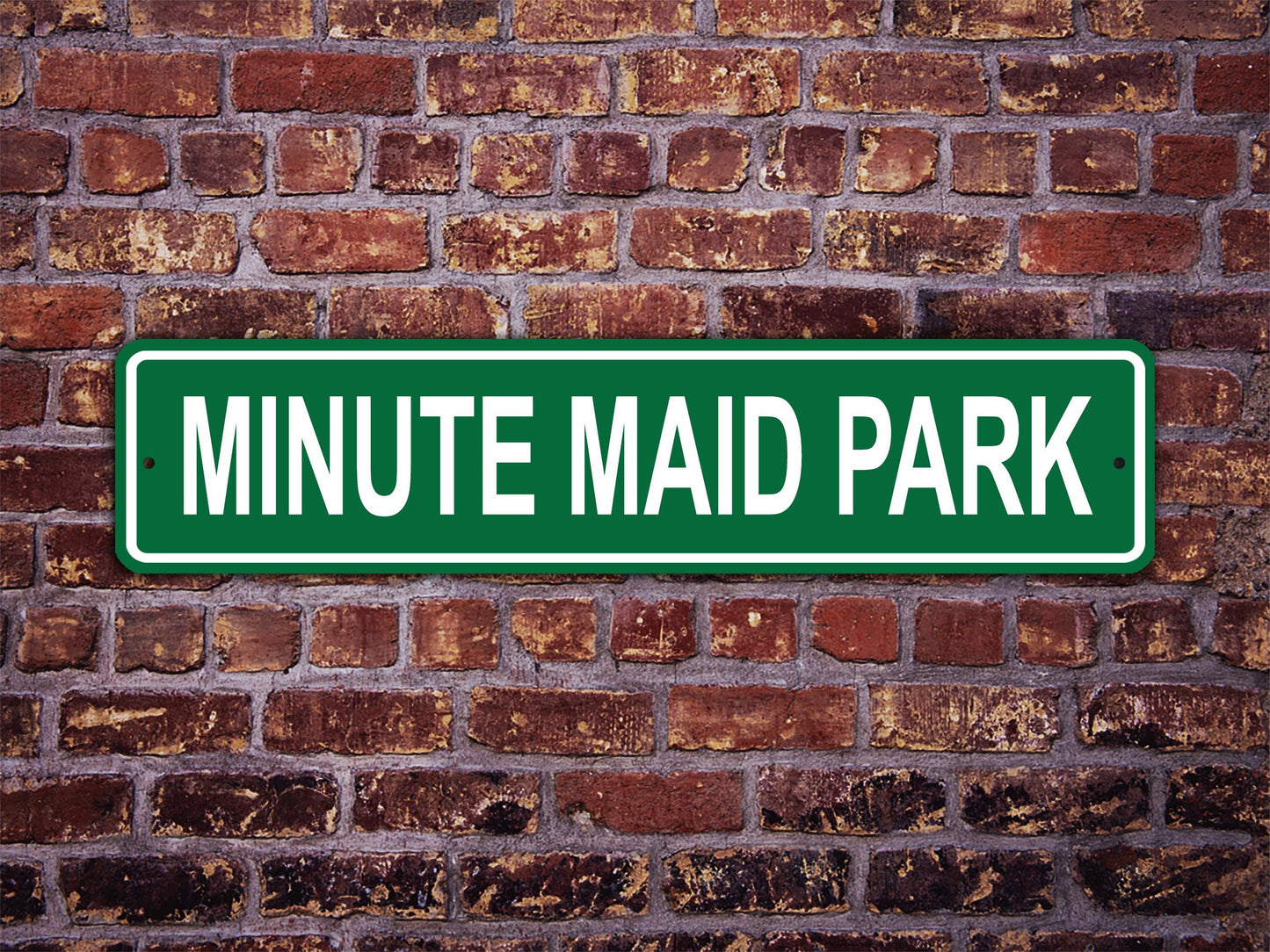 Minute Maid Park Street Sign Houston Astros Stadium Space City Baseball Road