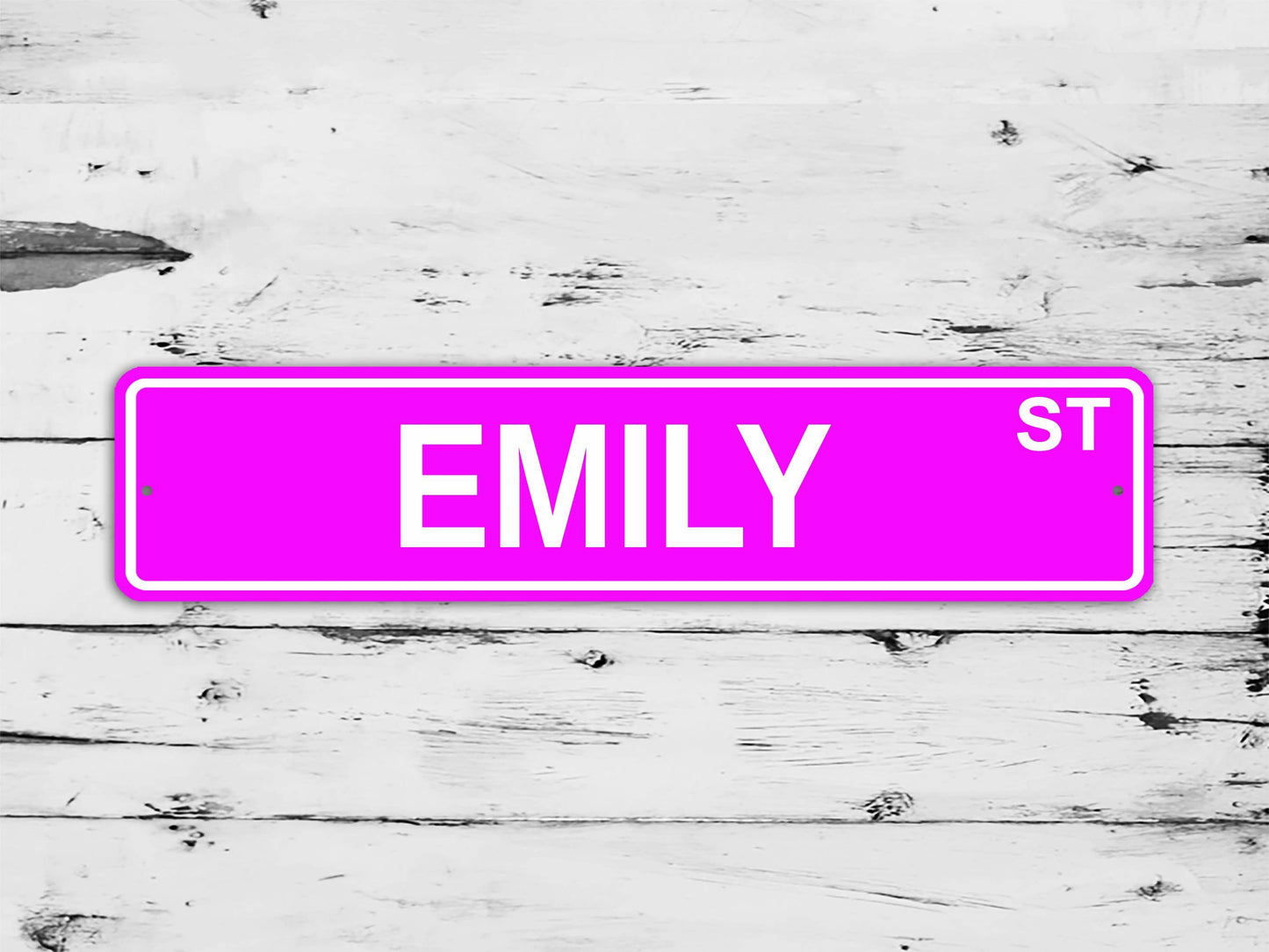 Emily Street Sign Personalized Custom Name Gift