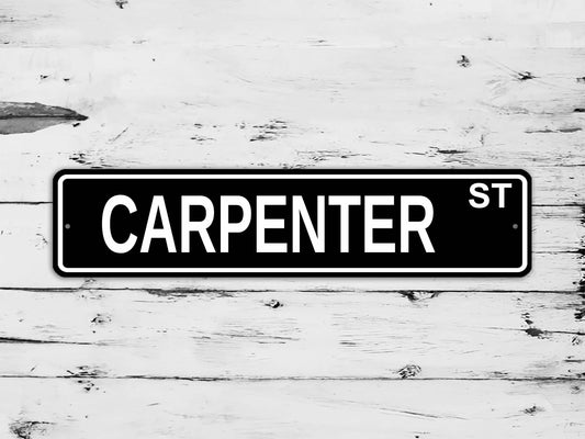 Carpenter Street Sign