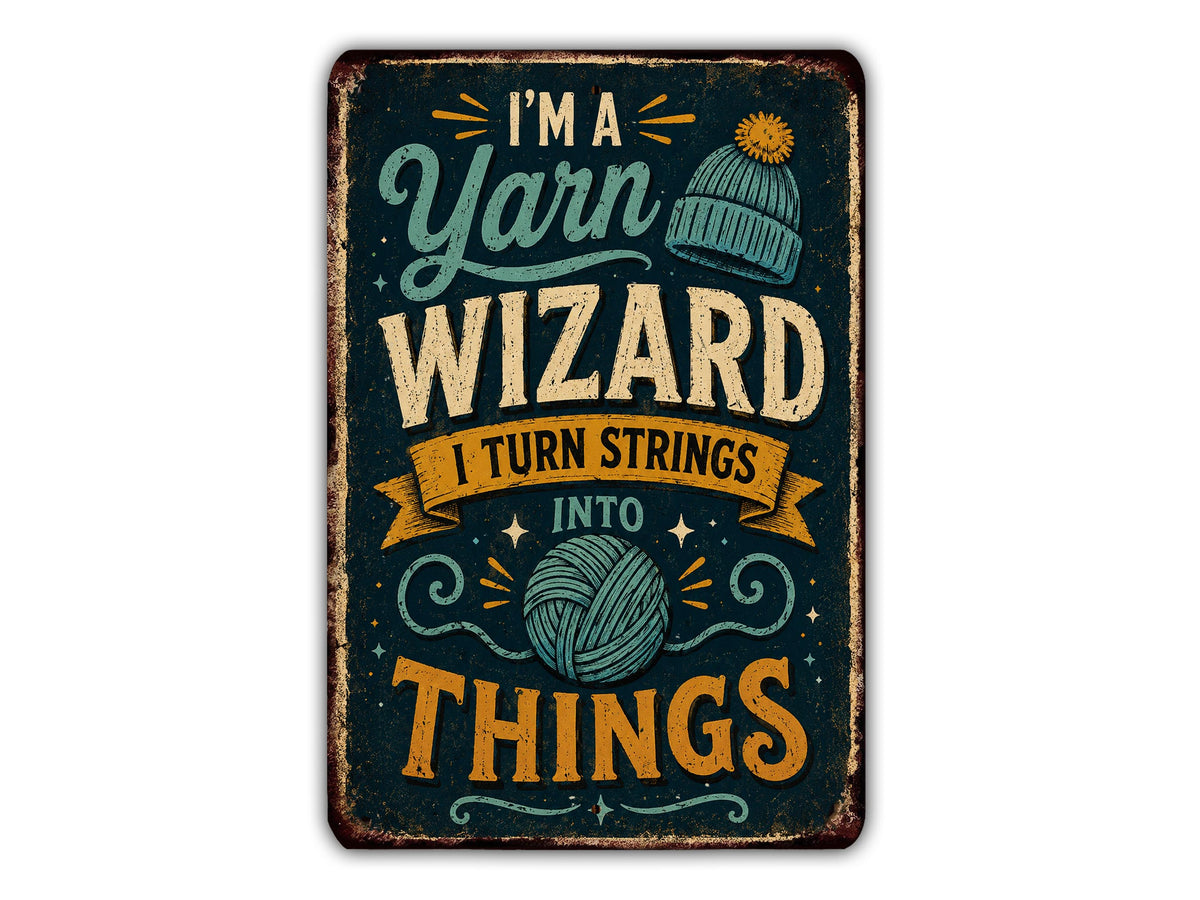a vintage-style sign with a playful and whimsical design.