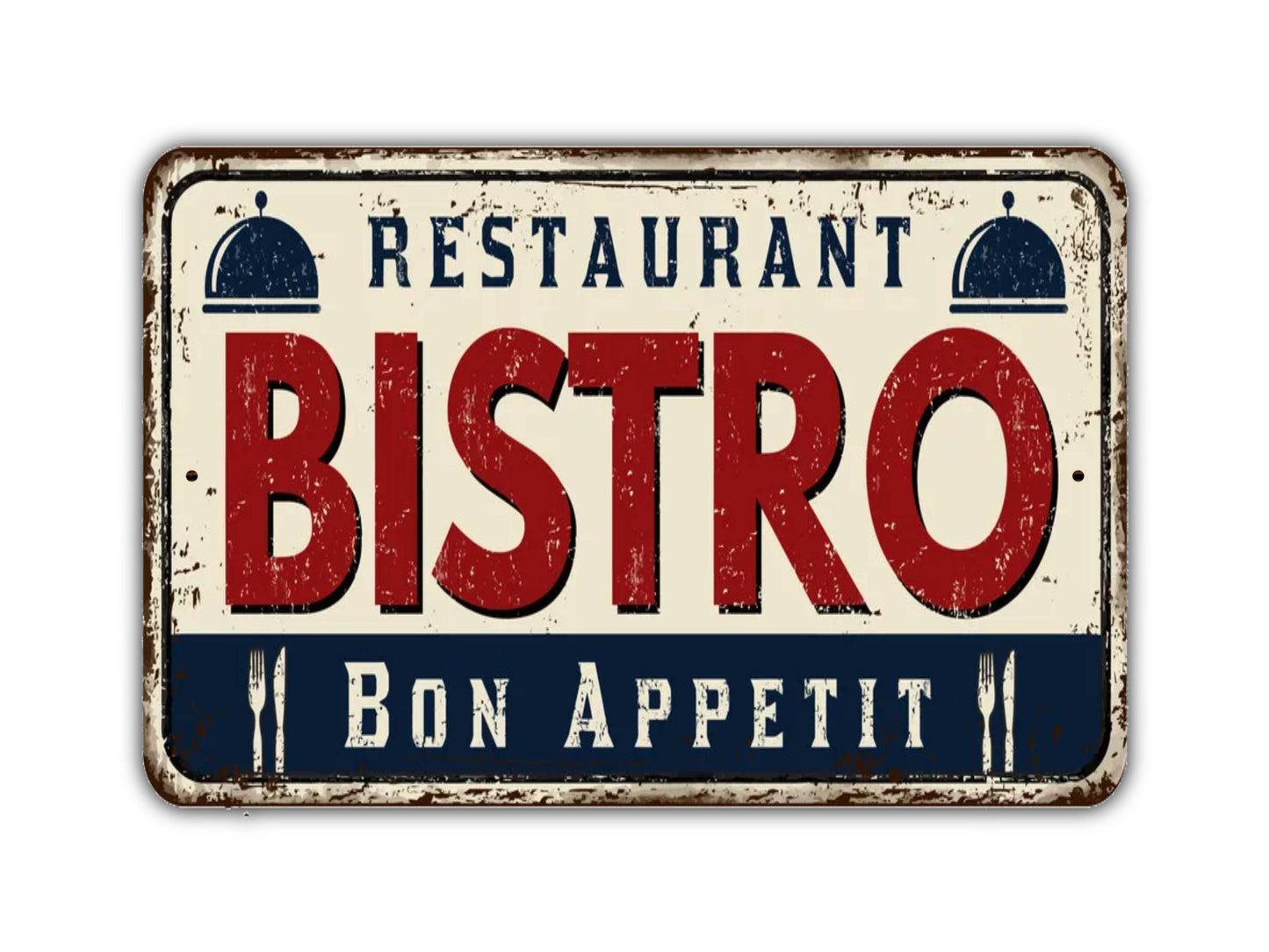 Bistro Sign Bon Appetit Restaurant Vintage Style