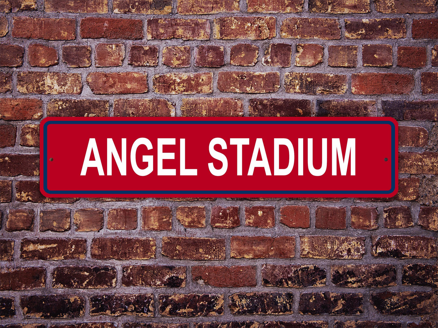 Angel Stadium Street Sign Los Angeles Angels Baseball Road