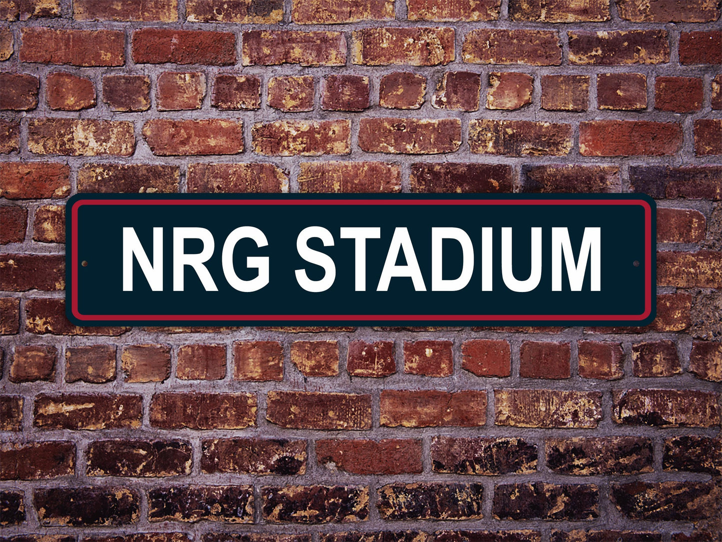 NRG Stadium Stadium Street Sign Houston Texans Football