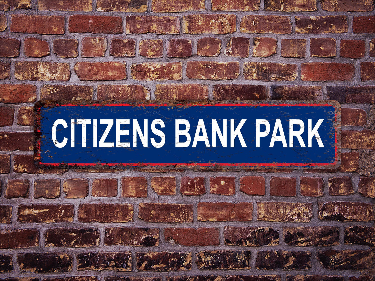 Citizens Bank Park Street Sign Philadelphia Phillies Baseball Road