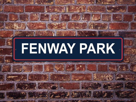Fenway Park Street Sign Boston Red Sox Baseball Road