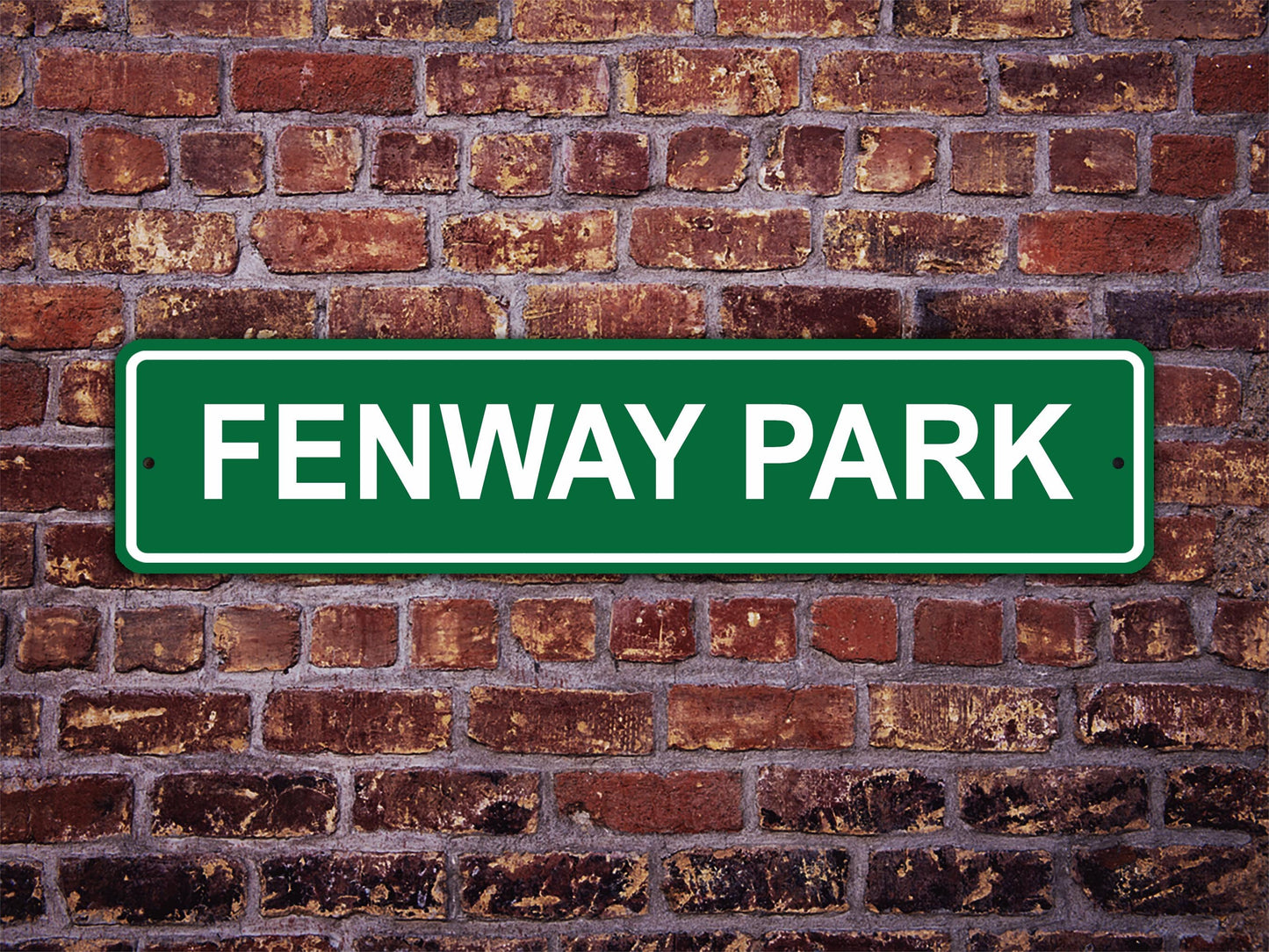 Fenway Park Street Sign Boston Red Sox Baseball Road