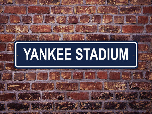 Yankee Stadium Street Sign New York Yankees Baseball Road
