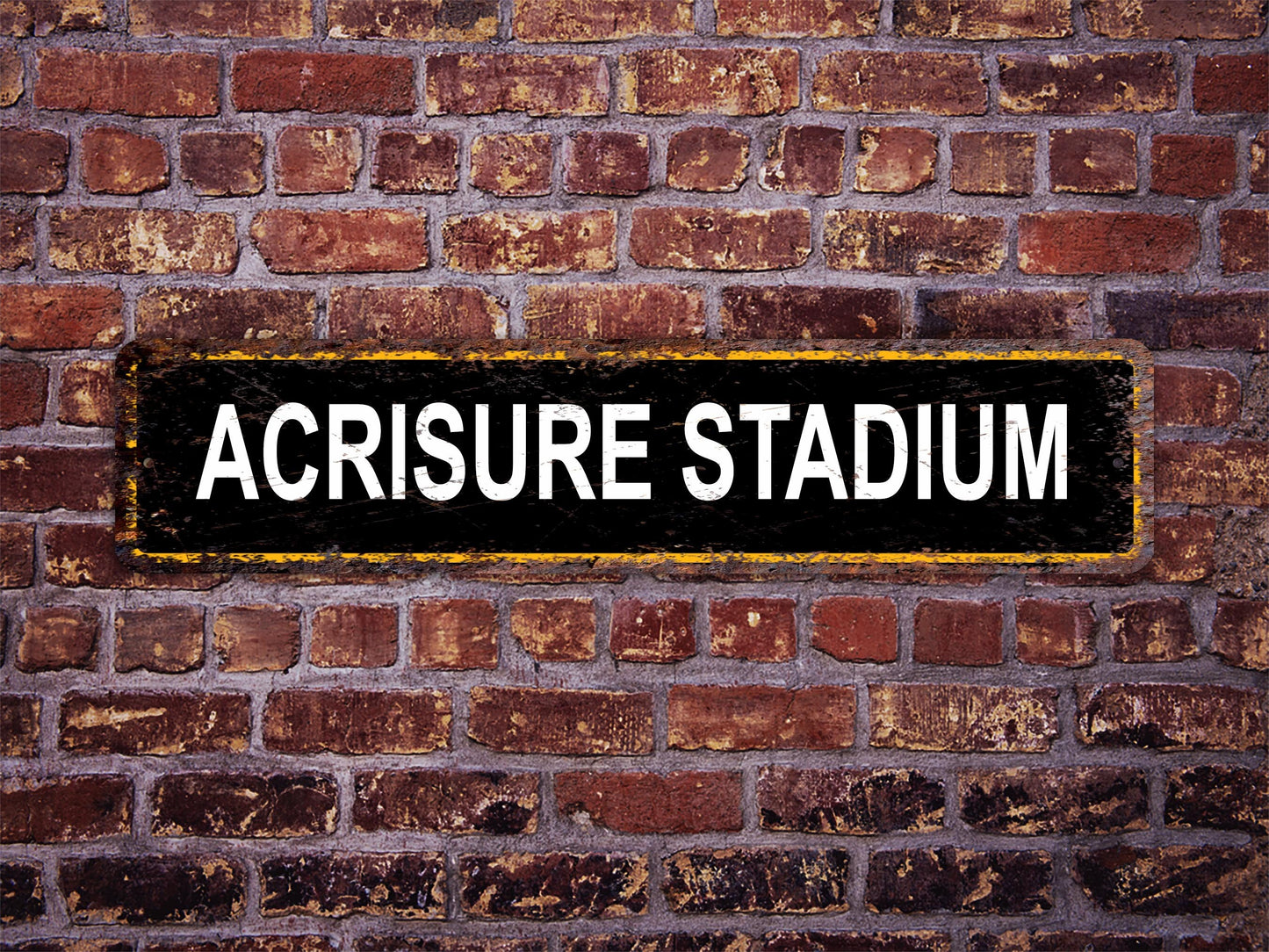 Acrisure Stadium Street Sign Pittsburgh Steelers Football