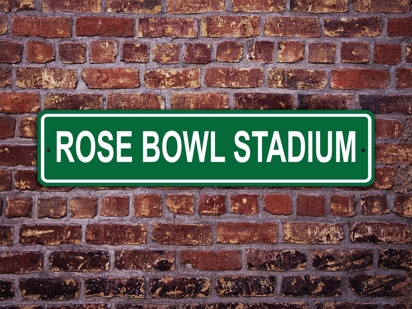 Rose Bowl Stadium Street Sign UCLA Bruins Football