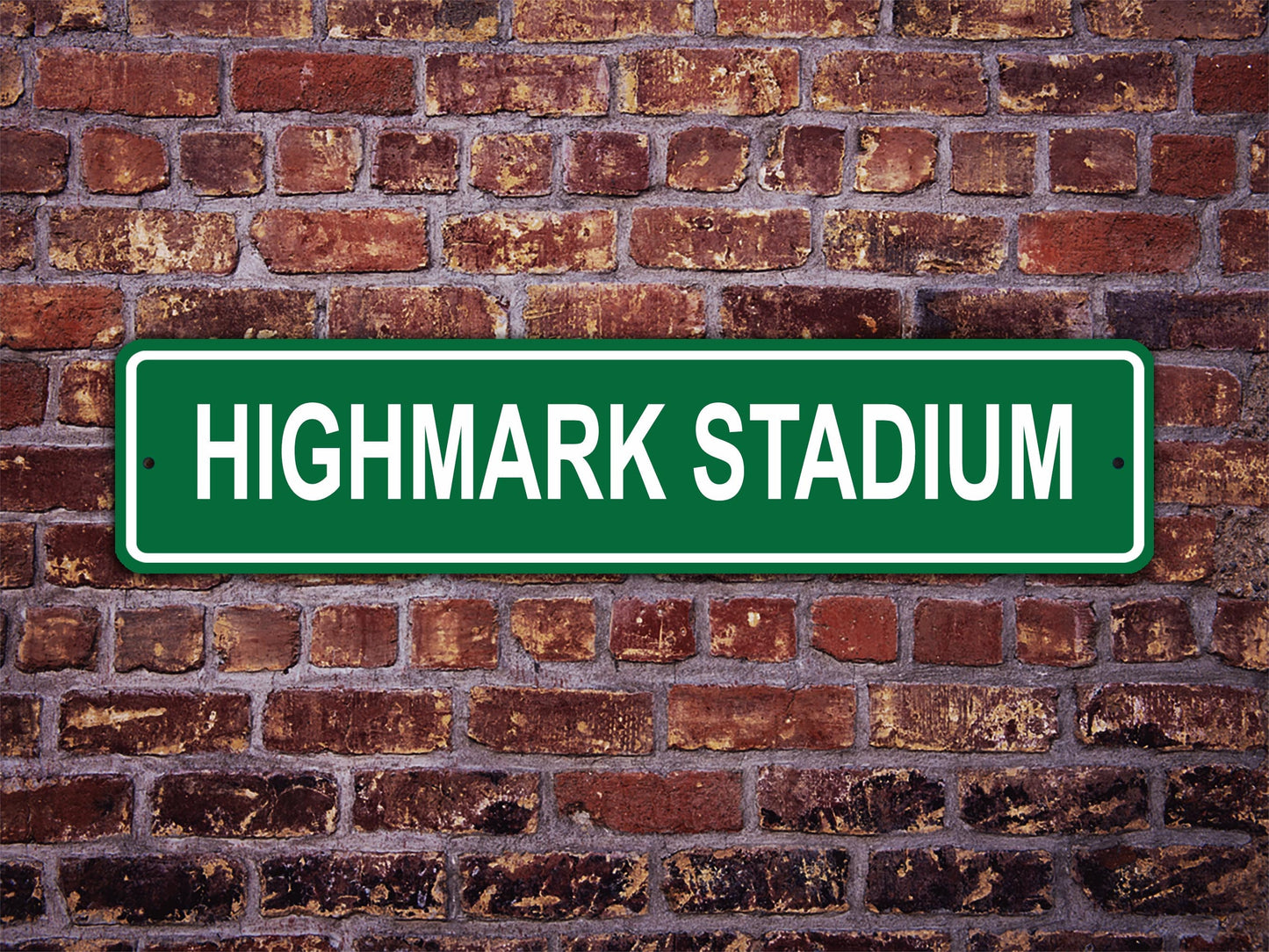 Highmark Stadium Street Sign Buffalo Bills Football