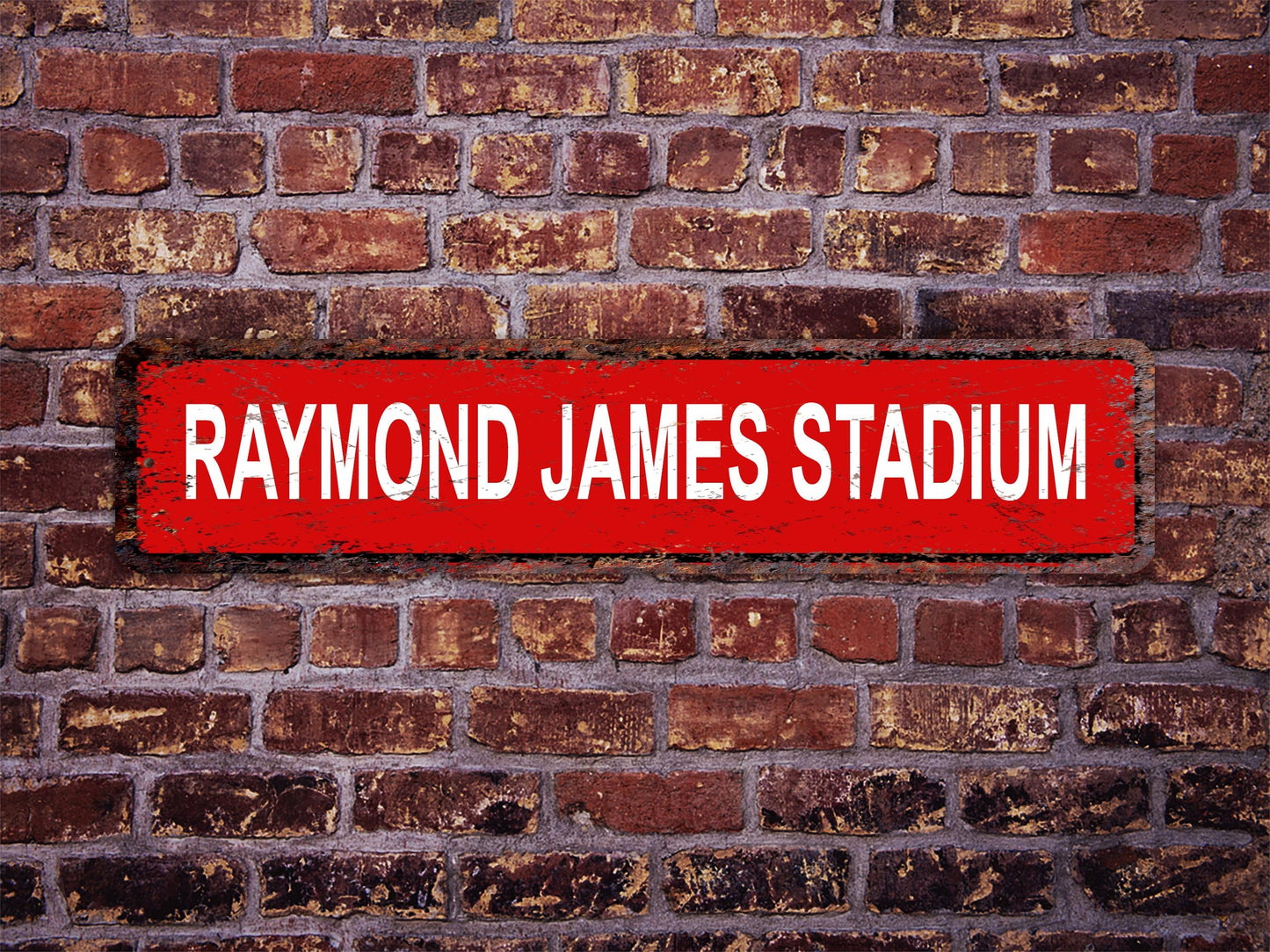 Raymond James Stadium Street Sign Tampa Bay Buccaneers Football