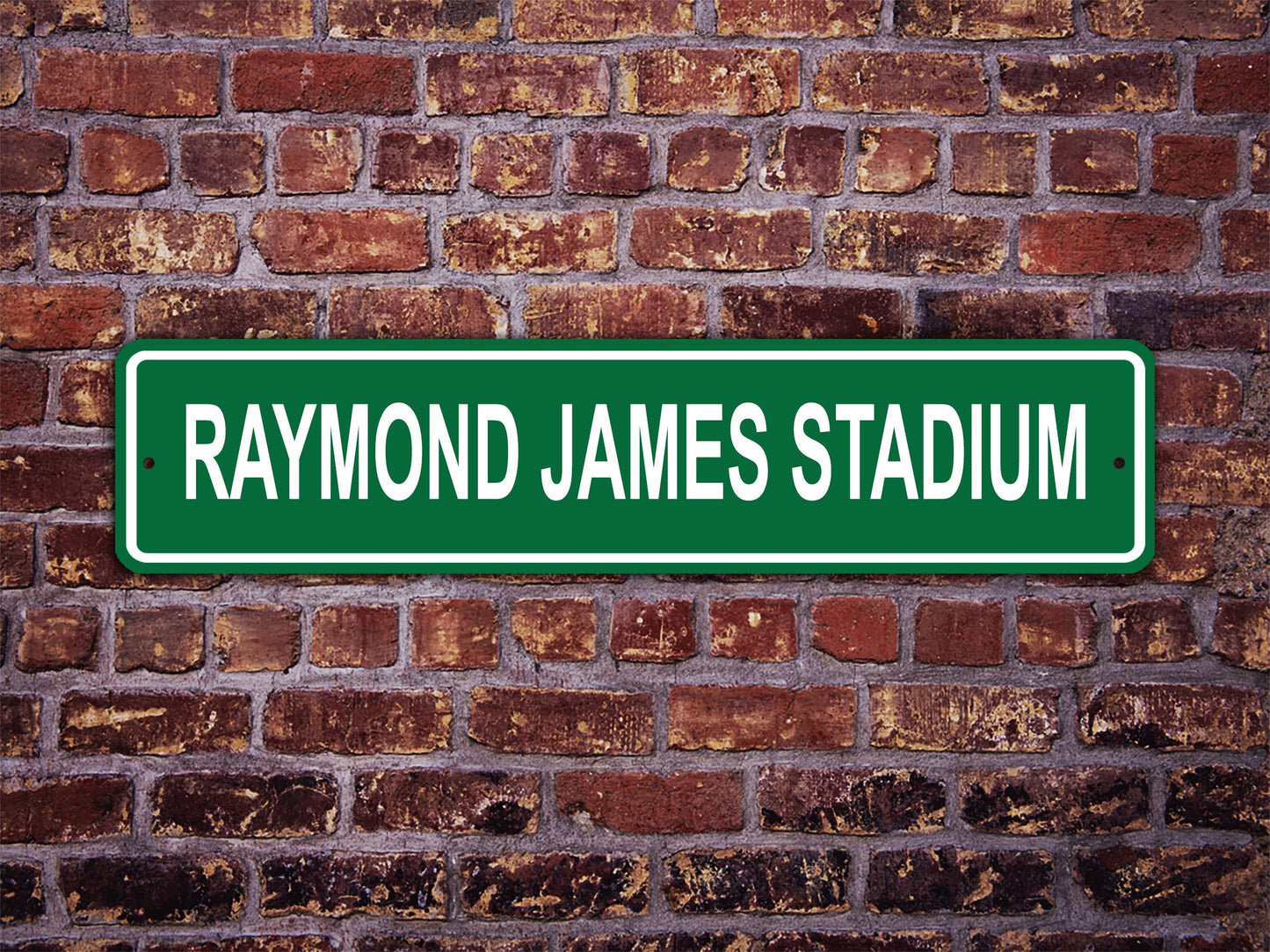 Raymond James Stadium Street Sign Tampa Bay Buccaneers Football