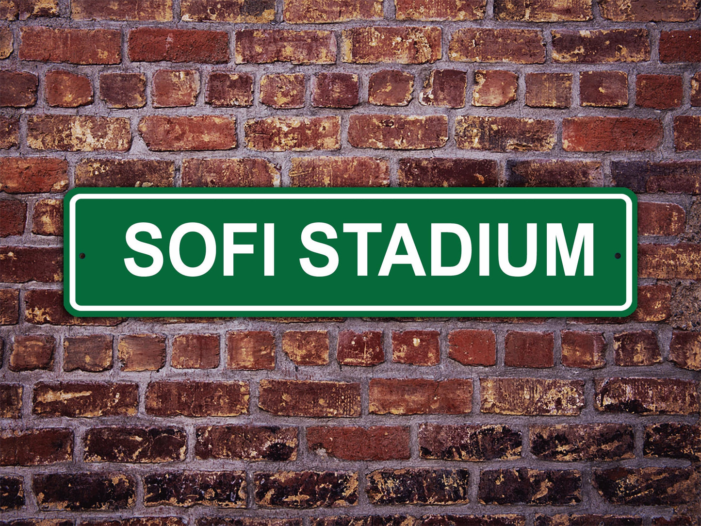 Sofi Stadium Street Sign Los Angeles Chargers Rams Football