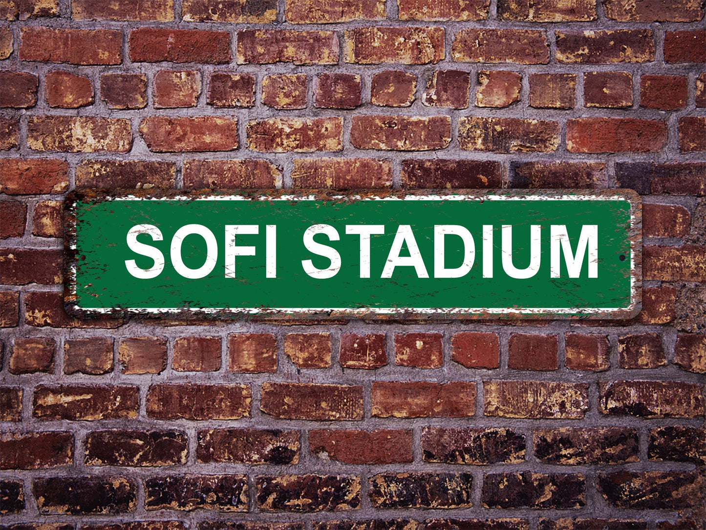 Sofi Stadium Street Sign Los Angeles Chargers Rams Football