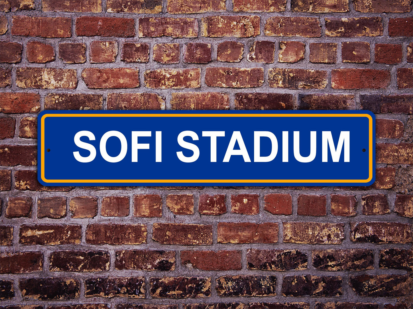 Sofi Stadium Street Sign Los Angeles Chargers Rams Football