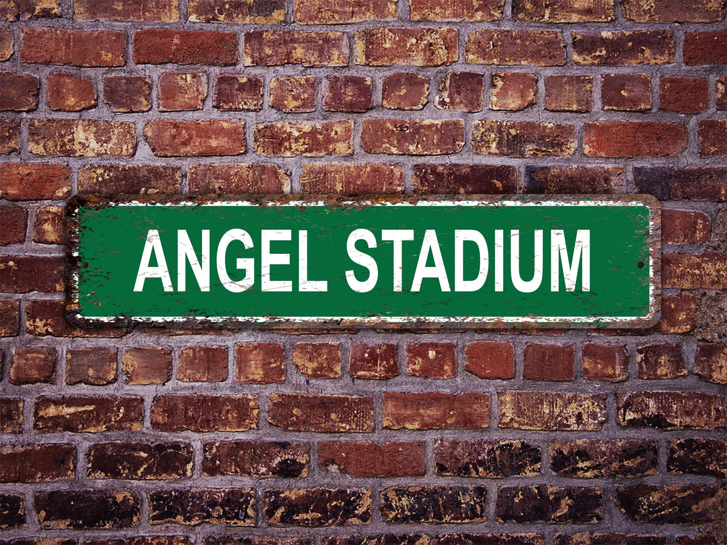 Angel Stadium Street Sign Los Angeles Angels Baseball Road