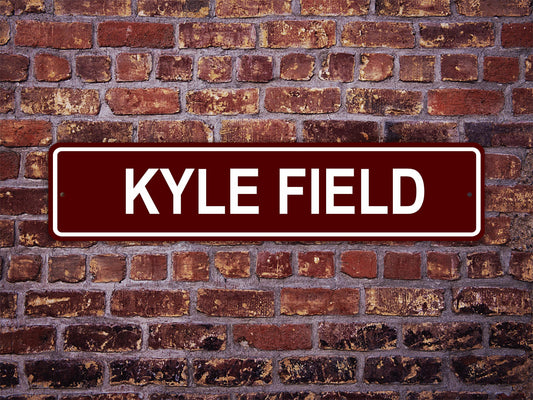 Kyle Field Street Sign Texas A&M Aggies Football