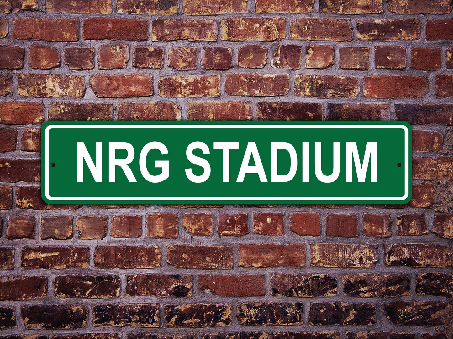 NRG Stadium Stadium Street Sign Houston Texans Football