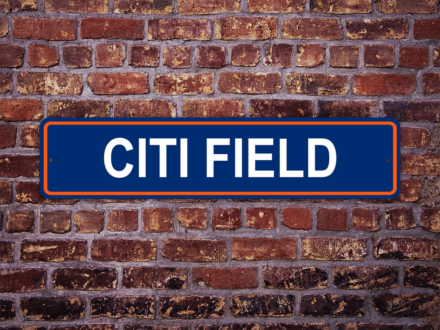 Citi Field Street Sign New York Mets Baseball Road