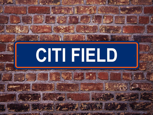 Citi Field Street Sign New York Mets Baseball Road
