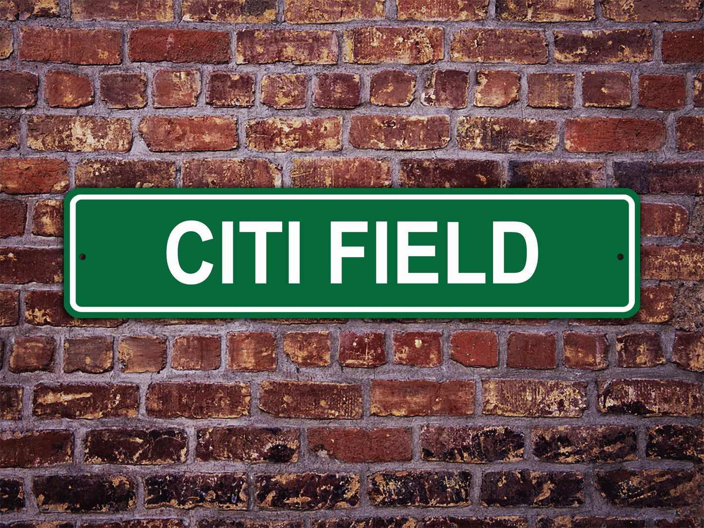 Citi Field Street Sign New York Mets Baseball Road