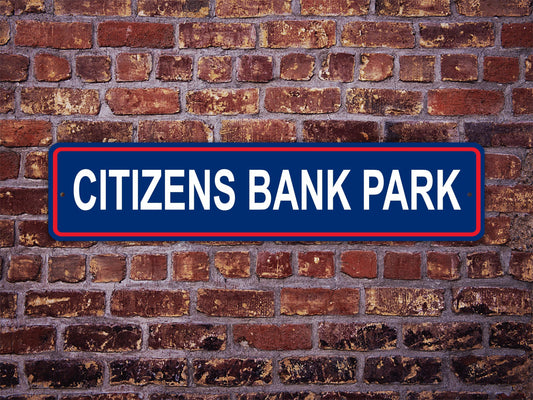 Citizens Bank Park Street Sign Philadelphia Phillies Baseball Road