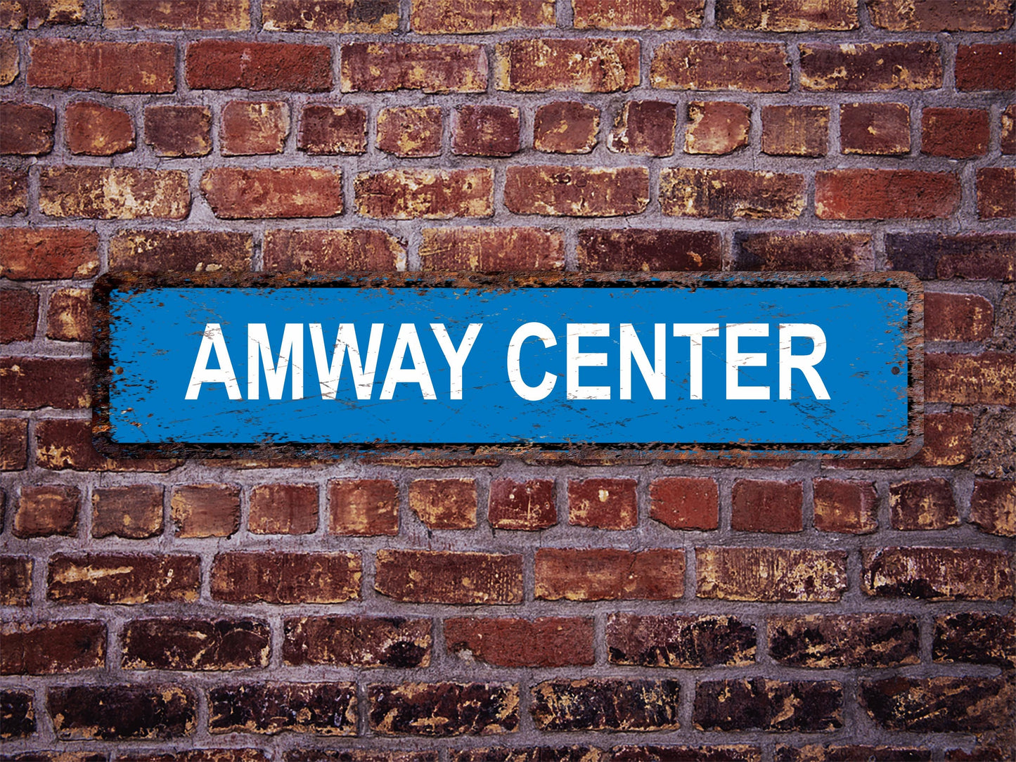 Amway Center Street Sign Orlando Magic Basketball