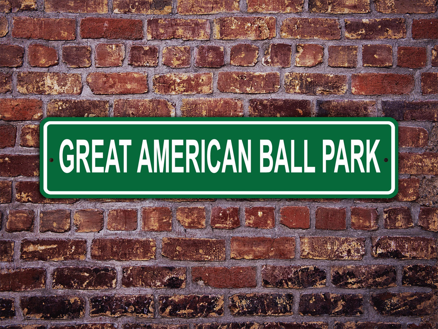 Great American Ball Park Street Sign Cincinnati Reds Baseball Road