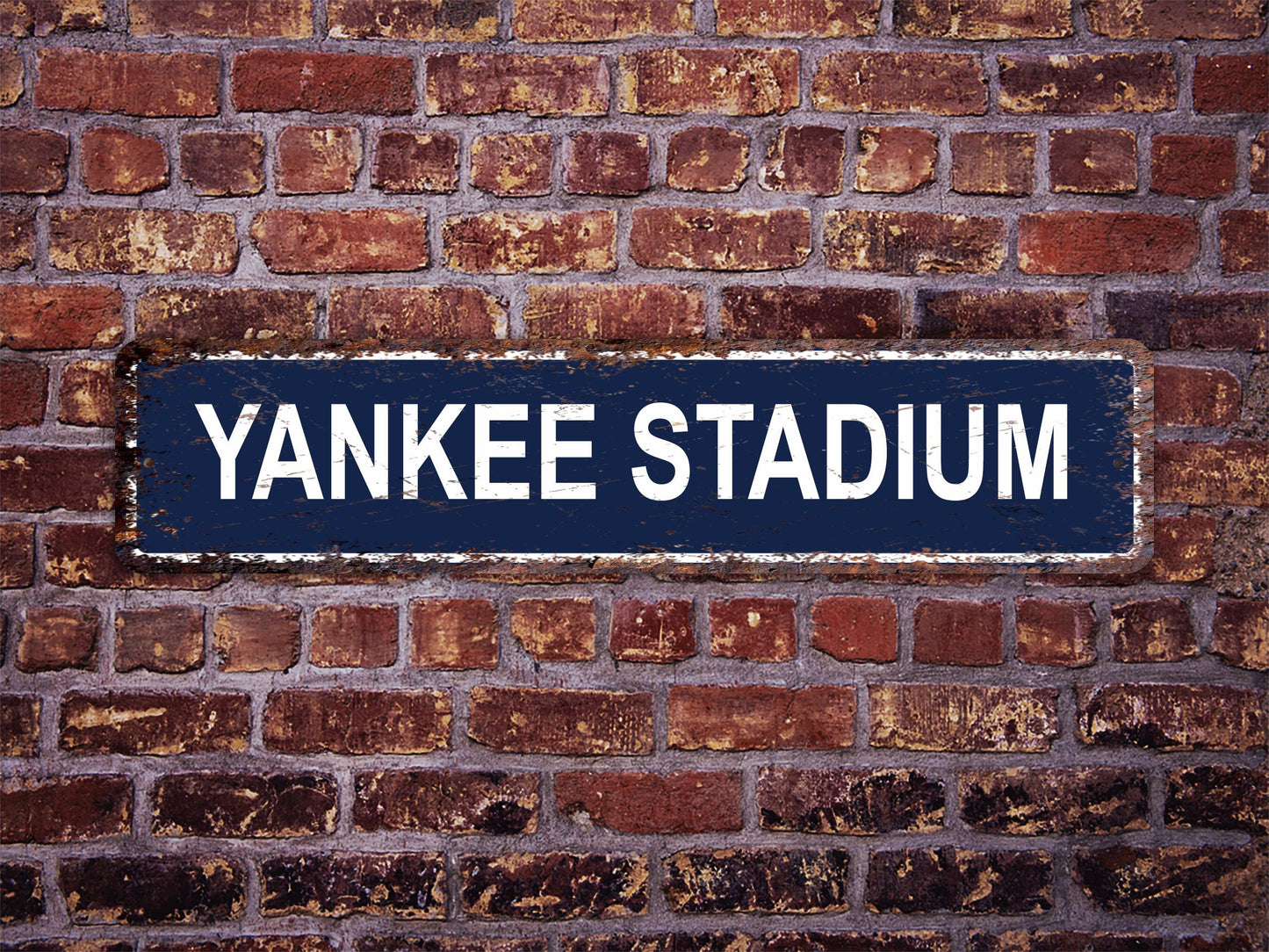 Yankee Stadium Street Sign New York Yankees Baseball Road