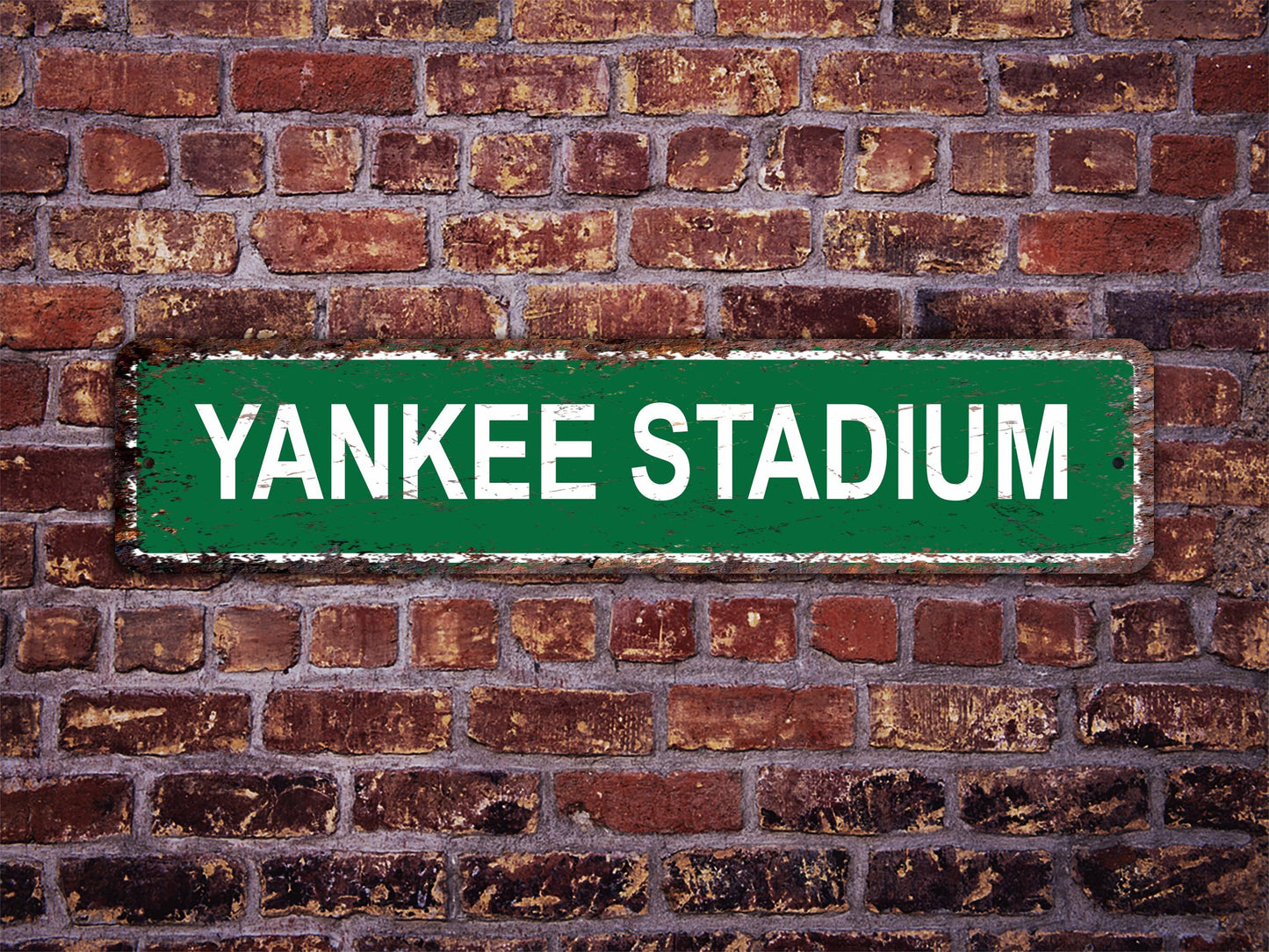 Yankee Stadium Street Sign New York Yankees Baseball Road