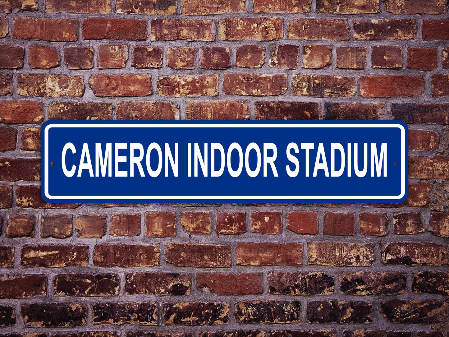 Cameron Indoor Stadium Street Sign Duke University Basketball