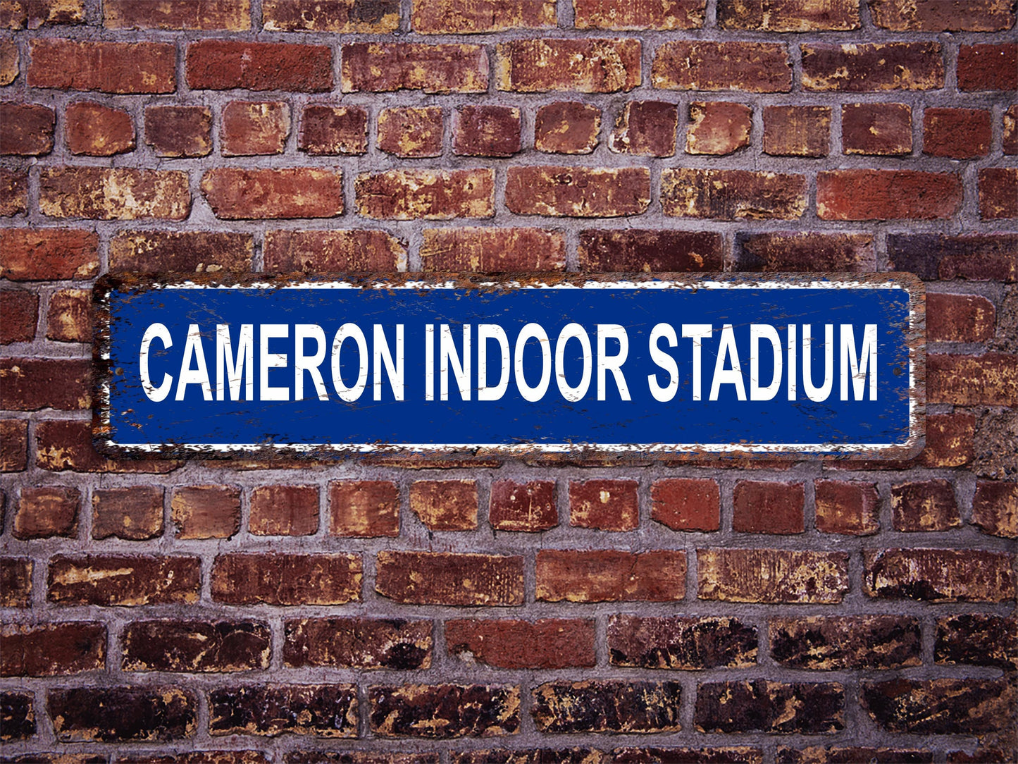 Cameron Indoor Stadium Street Sign Duke University Basketball