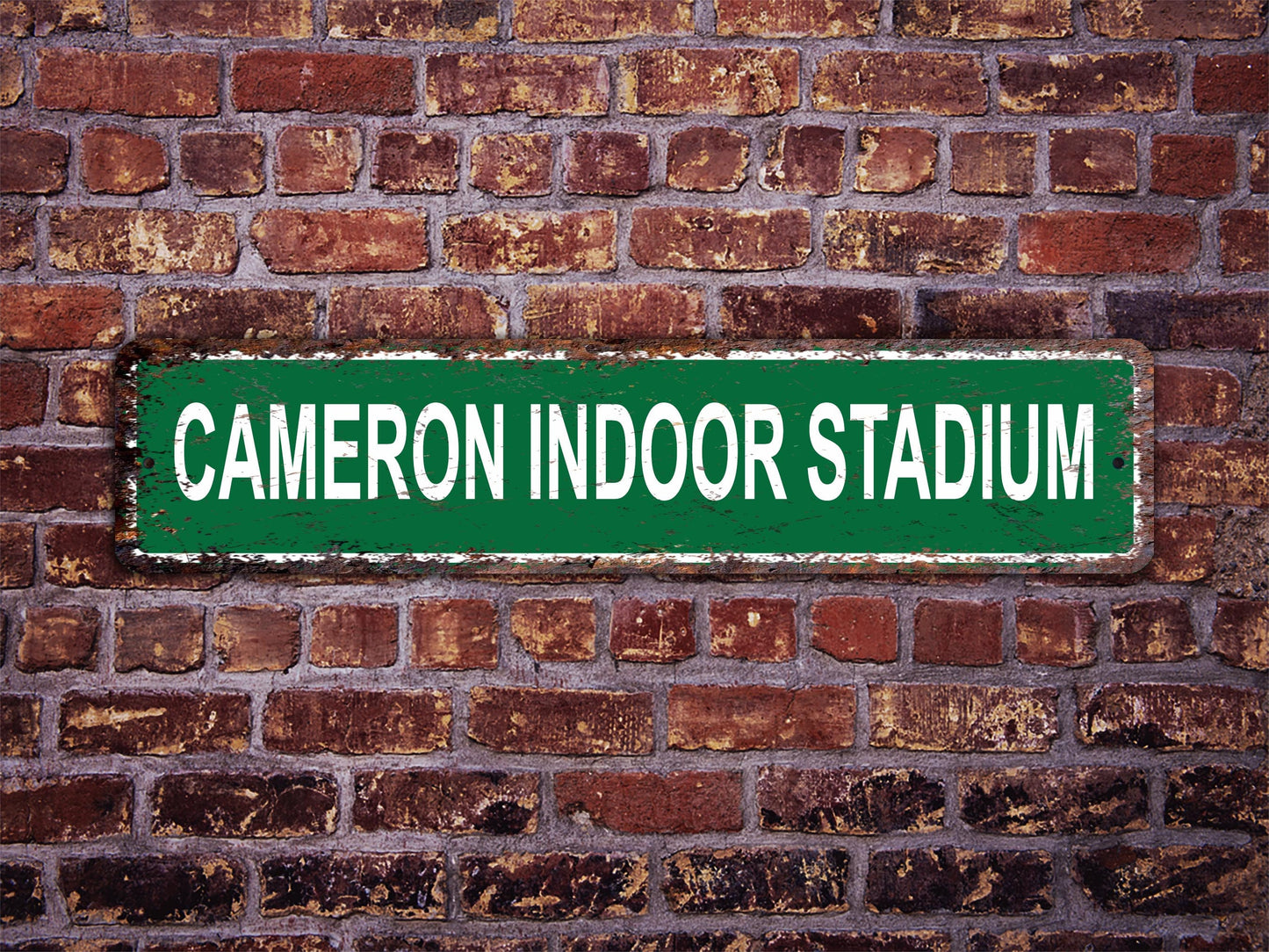 Cameron Indoor Stadium Street Sign Duke University Basketball