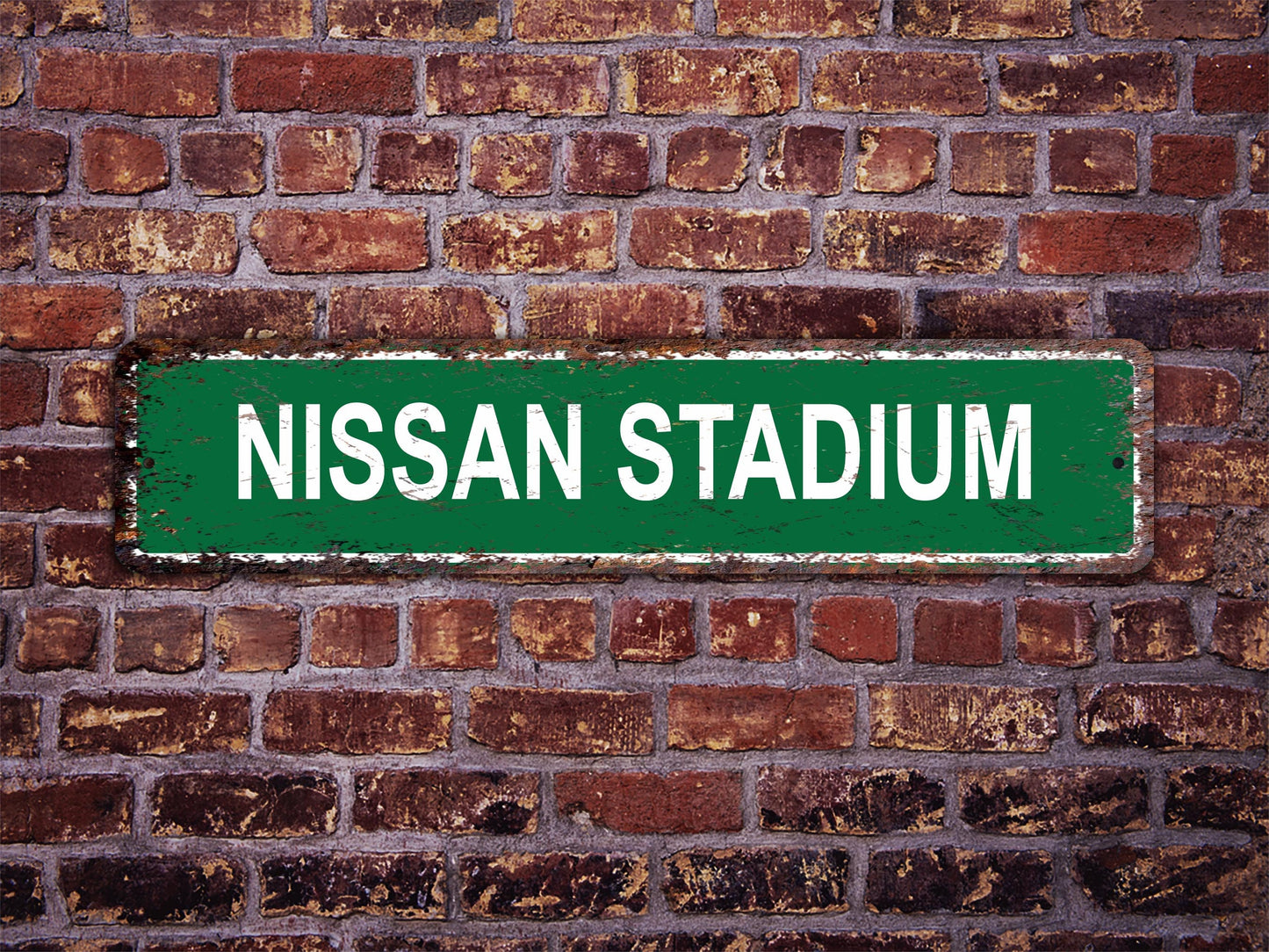 Nissan Stadium Street Sign Tennessee Titans Football