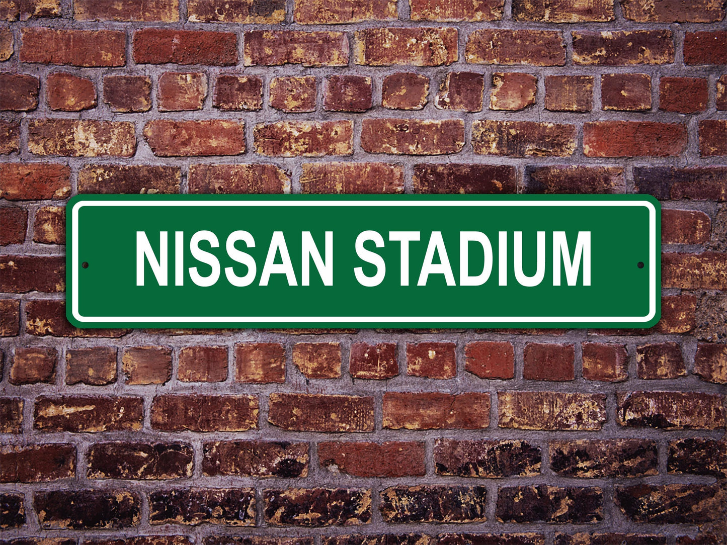 Nissan Stadium Street Sign Tennessee Titans Football