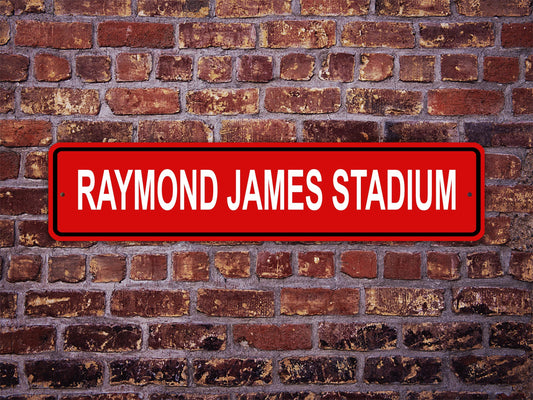 Raymond James Stadium Street Sign Tampa Bay Buccaneers Football