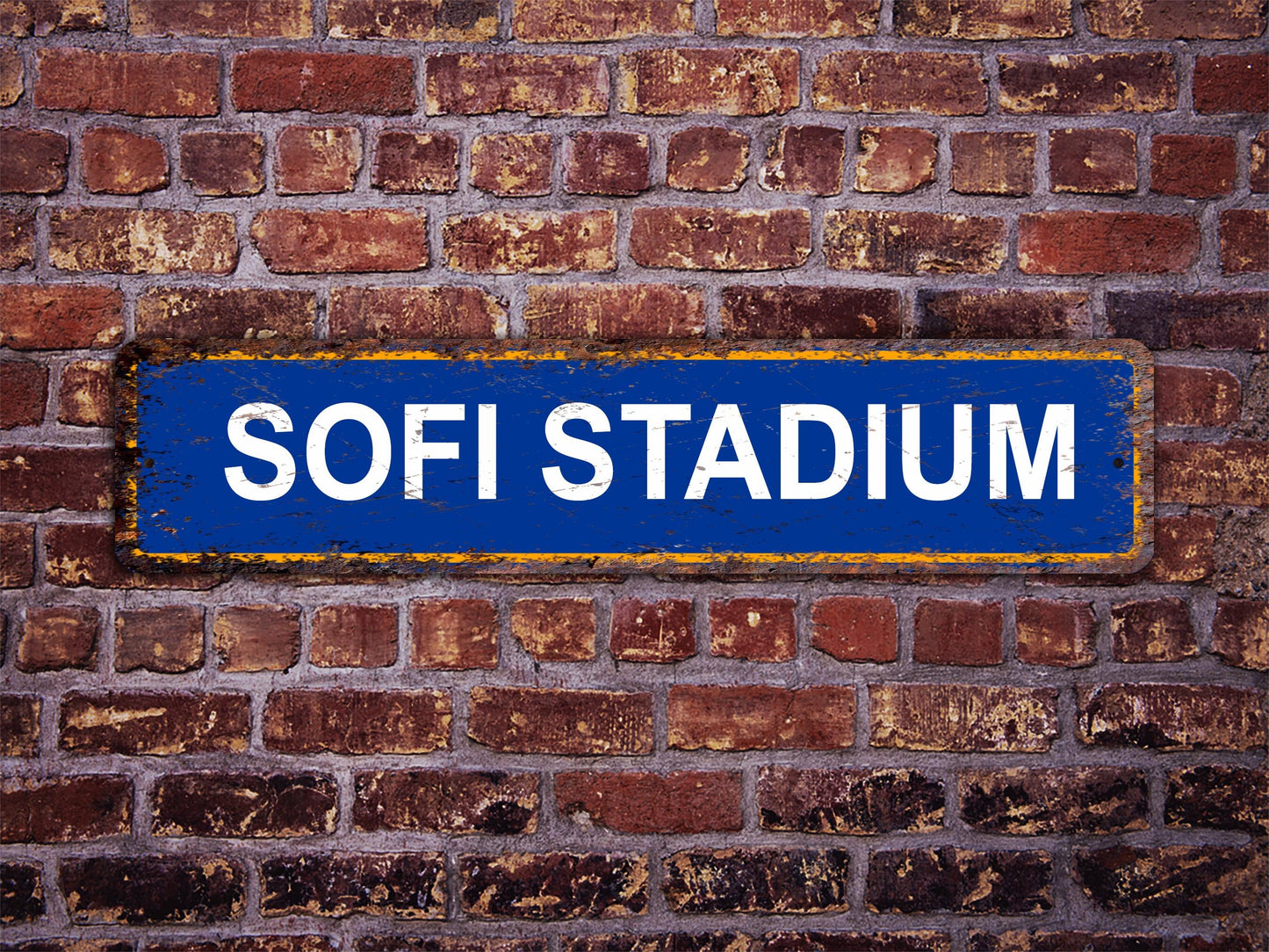 Sofi Stadium Street Sign Los Angeles Chargers Rams Football