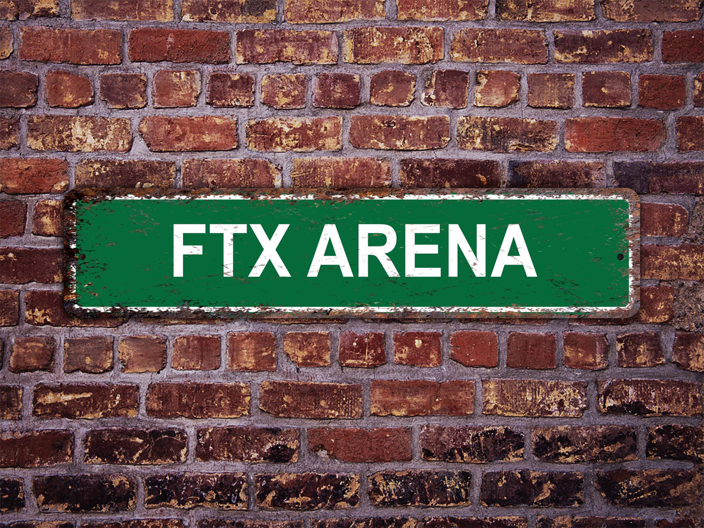 FTX Arena Street Sign Miami Heat Basketball