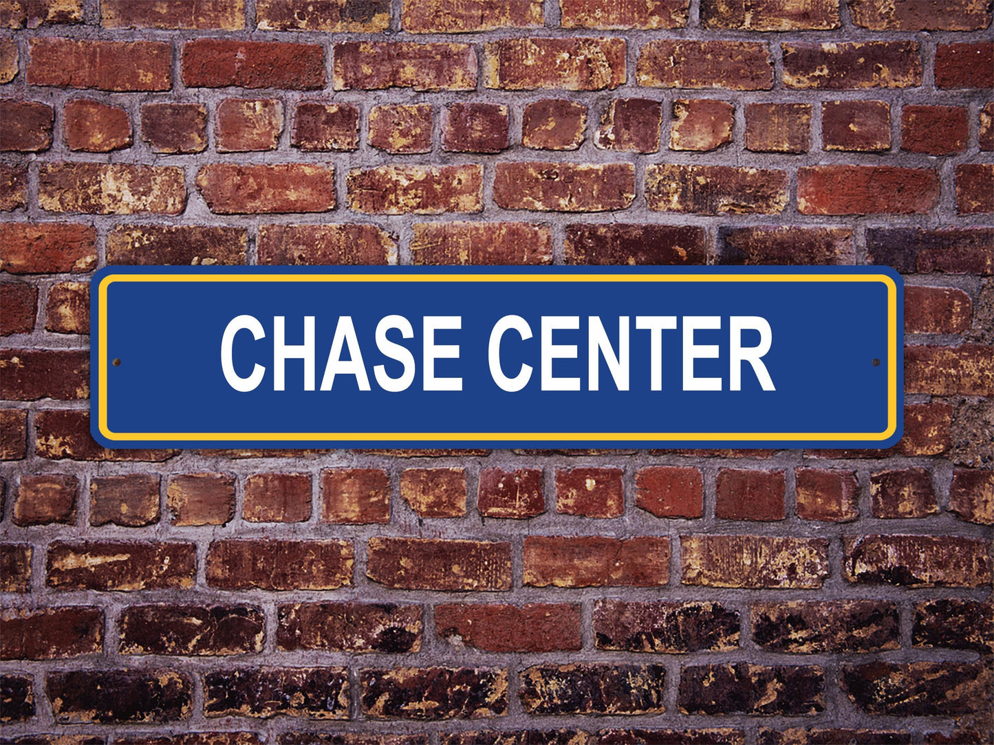 Chase Center Street Sign Golden State Warriors Basketball