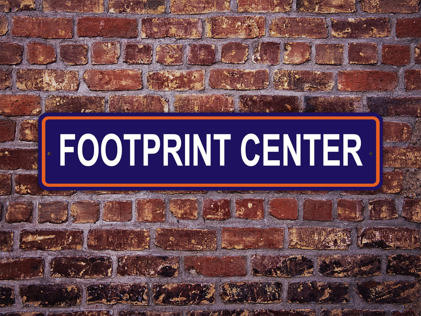 Footprint Center Street Sign Phoenix Suns Basketball