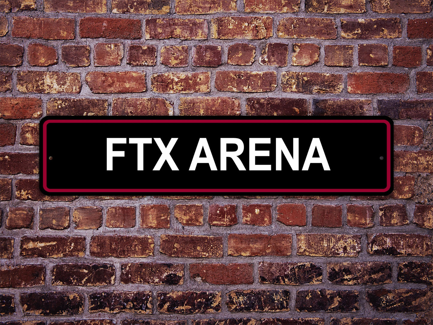 FTX Arena Street Sign Miami Heat Basketball