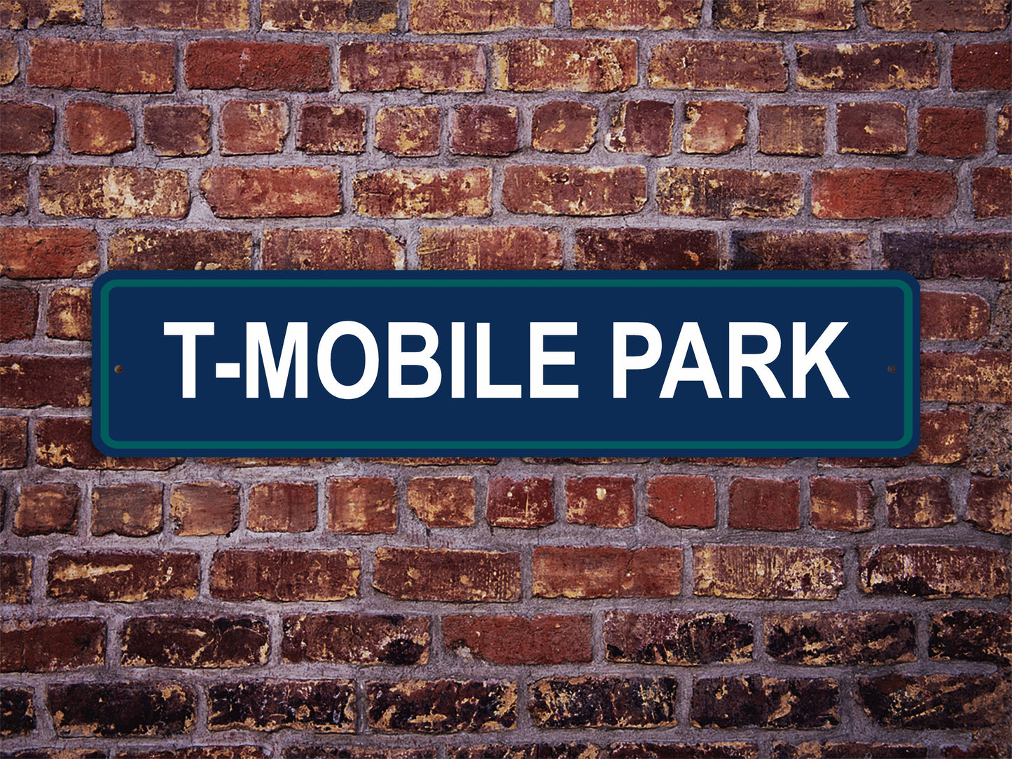 T-Mobile Park Street Sign Seattle Mariners Baseball Road