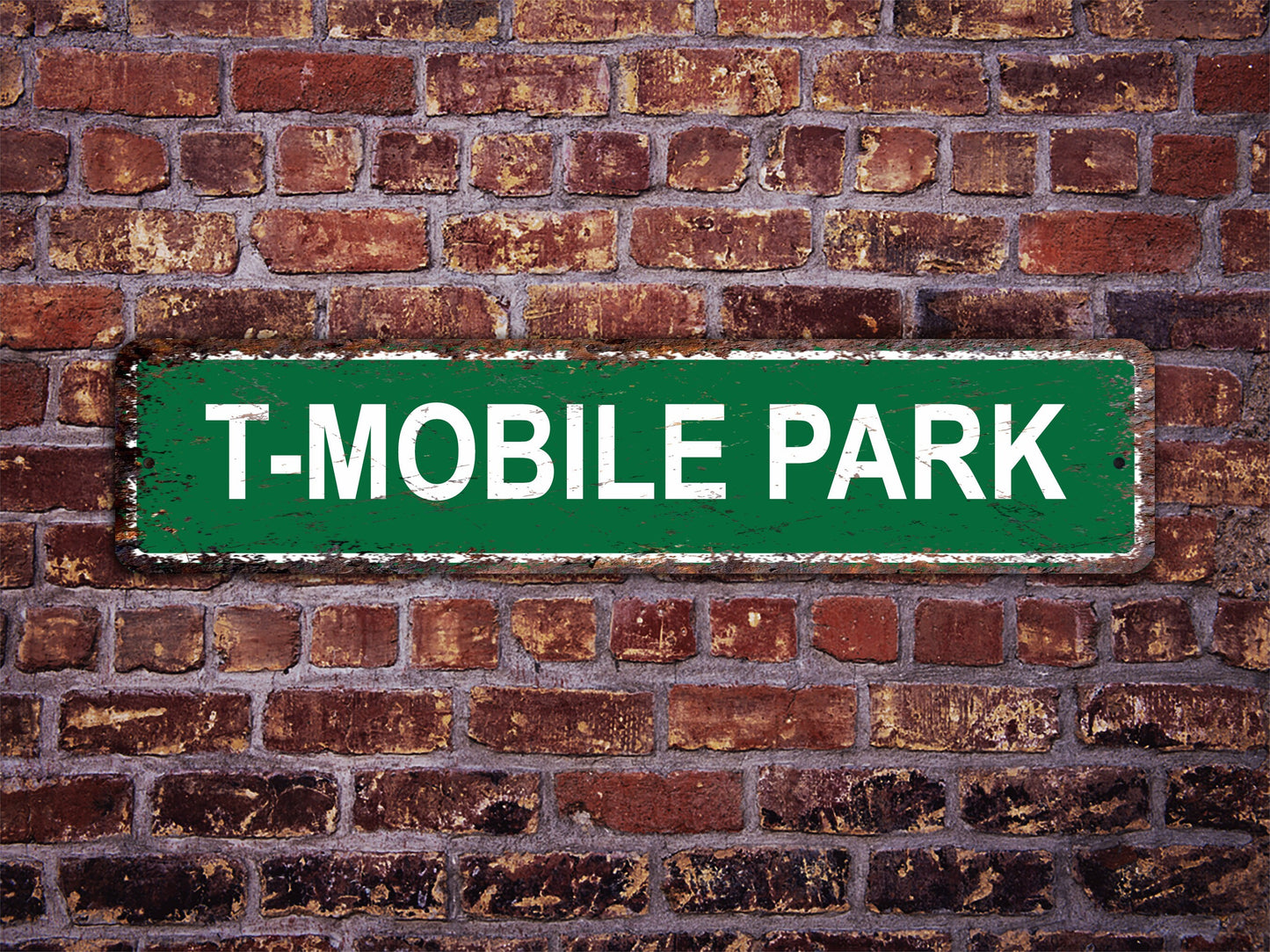 T-Mobile Park Street Sign Seattle Mariners Baseball Road