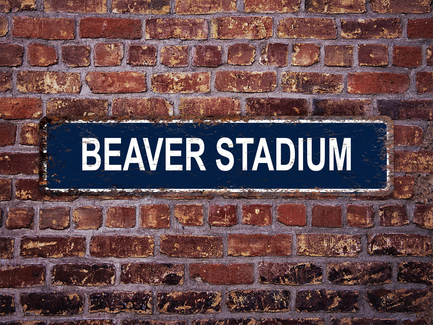 Beaver Stadium Street Sign Penn State Nittany Lions Football