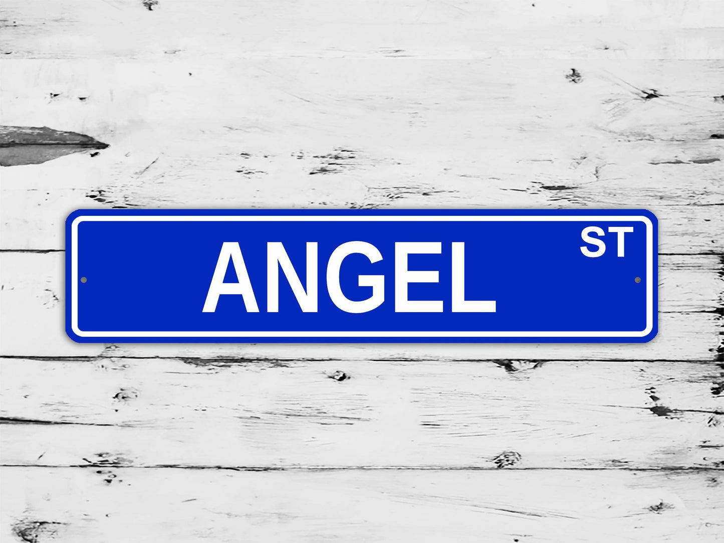 Angel Street Sign Personalized Custom Name Gift