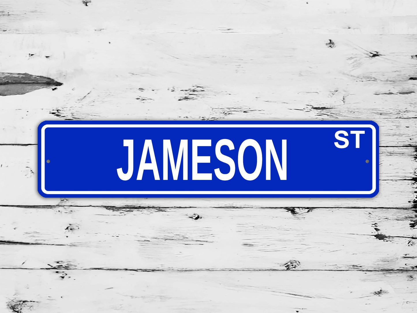 Jameson Street Sign Personalized Custom Name Gift