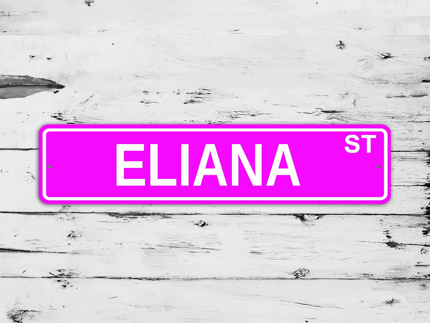 Eliana Street Sign Personalized Custom Name Gift